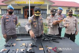 Kapolres cek Senpi dan Ranmor untuk periksa kedisiplinan anggota