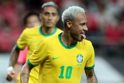 Neymar  cetak dua gol saat Brazil bantai Korsel 5-1