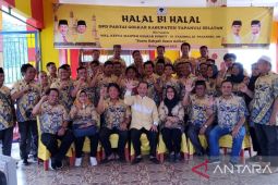 Golkar menang, Airlangga Presiden 2024 bergema di Danau Siais Tapsel