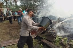 Dua unit rumah karyawan di Sawit Seberang terbakar