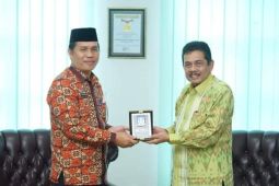 Pj.Wali Kota terima audiensi Kemenag Tebing Tinggi yang baru