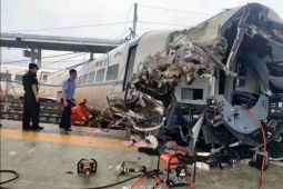 Kecelakaan kereta cepat di China tewaskan masinis dan delapan orang terluka