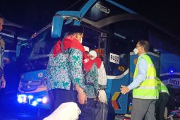 389 jemaah calon haji berangkat ke Tanah Suci dari Embarkasi Jakarta