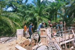 Realisasi TMMD pembangunan infrastruktur di Mukomuko capai 90 persen