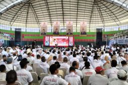 Kader Gerindra Surabaya-Sidoarjo deklarasi dukung Prabowo Presiden