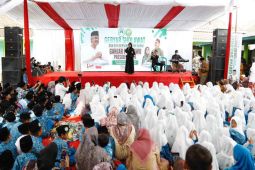 Ribuan santri Al-Quraniyah di Indramayu gelar doa dukung Ganjar Jadi Presiden 2024