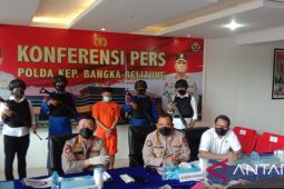 Ditpolairud Babel ringkus DPO kasus perompakan