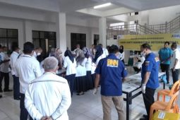 Puluhan hakim Pengadilan Tinggi Banda Aceh jalani tes narkoba