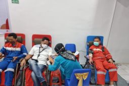 Pertamina RU VII Kasim Sorong gandeng PMI gelar donor darah