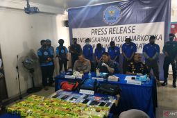 Penyelundupan 31 kilogram sabu asal Malaysia digagalkan