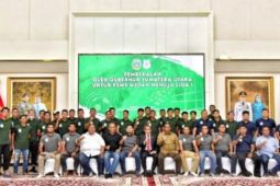 Gubernur Sumut beri motivasi pemain PSMS jelang hadapi Liga 2