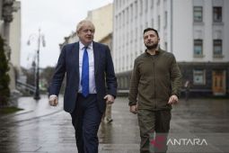 Boris Johnson sebut harga kemenangan Rusia di Ukraina sangat tinggi
