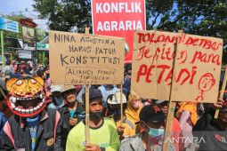 Aksi petani Indramayu