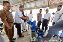 Mesin kompos listrik PLN tambah keuntungan petani di Kalsel