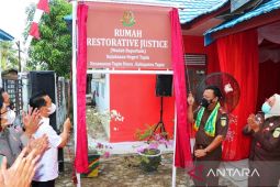 Kejati Kalsel resmikan tiga buah rumah restorative justice di Tapin