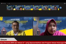 Vokasi UI dan BNN sebarluaskan informasi bahaya penyalahgunaan narkoba