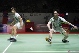Dua ganda putra amankan tiket ke semifinal Indonesia Masters 2022