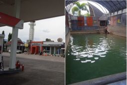 Nikmati sensasi beli BBM sambil berendam di kolam air panas Tasikmalaya
