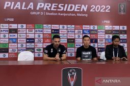 Persik petik kemenangan di Piala Presiden, ini kata pelatih