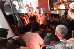 Hujan iringi kedatangan jenazah Eril