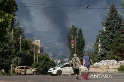 Rusia klaim hancurkan depot senjata Barat, namun segera dibantah pejabat Ukraina