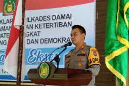 Kapolres Langkat : Terpilih atau tidak cakades harus jaga kondusifitas