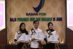 Tiga mahasiswa Universitas Jambi juarai pemilihan Duta Kosmetik BPOM 2022