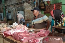 Daging sapi "sakit" di Pamekasan dijual Rp40 ribu/kg