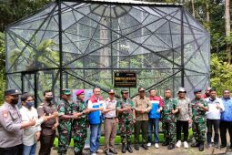 BBKSDA dan Pertamina RU VII Kasim meresmikan kandang perlindungan satwa