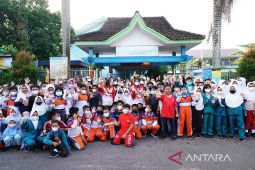 Wapres Ma'ruf Amin sapa siswa SD di Pangkalpinang