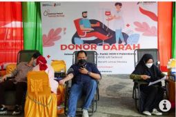 Perwira Pertamina Patra Niaga Regional Sumbagsel antusias ikuti donor darah