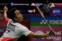Malaysia Open: Ginting atasi tekanan Thammasin untuk menang dua gim langsung