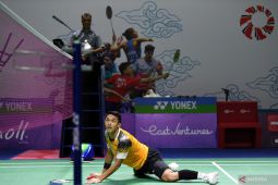 Malaysia Master: Jonatan Christie langsung tersingkir pada babak pertama