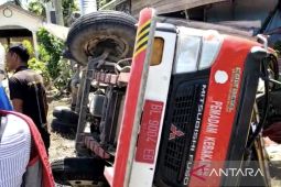 Rem blong, Satu petugas damkar Aceh Barat meninggal dunia. Tiga petugas selamat