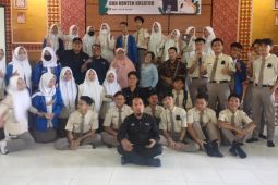 IJTI gelar pelatihan jurnalistik di SMAN 1 Kota Gajah