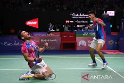 SEA Games 2023: Indonesia gondol medali emas bulu tangkis beregu putra ke-18