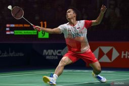 Anthony Ginting kalahkan Georges Julien untuk lolos 16 besar Kejuaraan Dunia