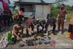 Kejati Jambi musnahkan senjata api rakitan dan ribuan paket narkoba