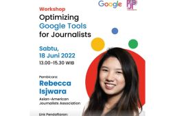 Google-FJPI Adakan Workshop, "Optimizing Google Tools for Journalist"