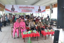 Polres Tebing Tinggi bhakti kesehatan Polri HUT ke-76