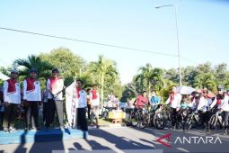 Pj Gubernur Babel ikut meriahkan HUT Bhayangkara ke-76