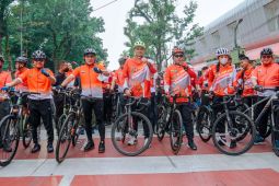 Wali Kota Medan ikuti sepeda santai HUT Kodam I/BB dan Bhayangkara