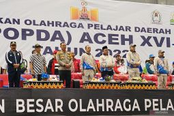 Gubernur hadiri pembukaan Popda XVI Aceh 2022 di Aceh Barat