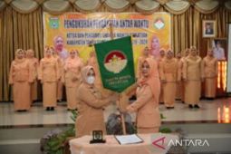 Pengurus DWP Tanah Bumbu periode 2019-2024 dikukuhkan