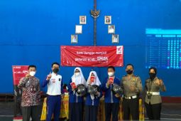 Trio Motor-Polresta sebar keselamatan berkendara di kalangan siswa