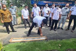 Jasa Raharja bantu pengaspalan jalan akses ke Embung Giriroto