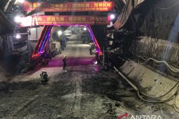Proyek terowongan terpanjang kereta cepat  Jakarta-Bandung rampung