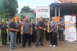 "Kentongan" dijadikan sebagai ikon pengawasan oleh Bawaslu Kota Cirebon