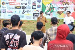 Komunitas Singkawang Skateboarding gelar kompetisi