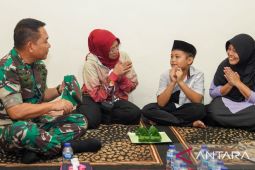 Kasad kunjungi rumah prajurit yang meninggal dalam latihan menembak mortir 81